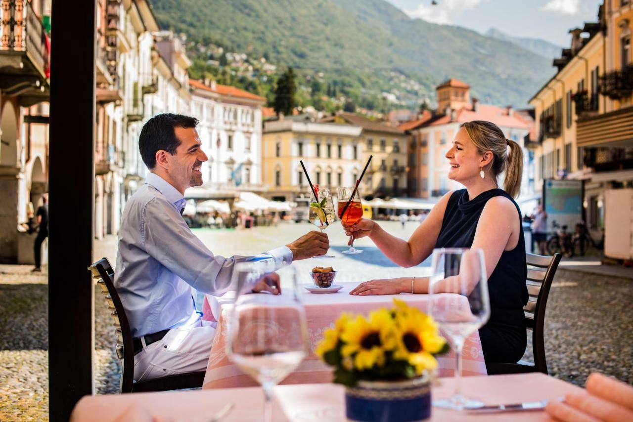 Residenze Dell'Angelo Hotell Locarno Exteriör bild