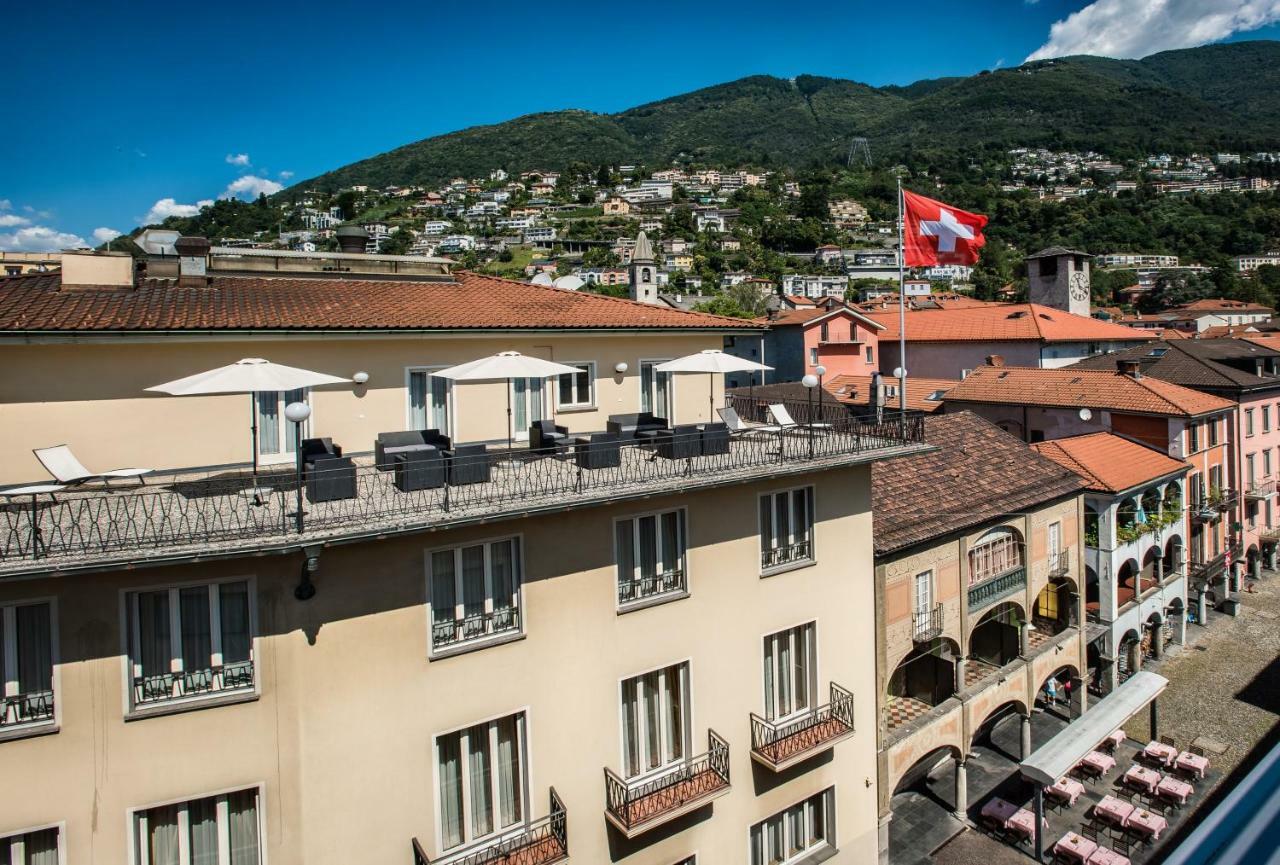 Residenze Dell'Angelo Hotell Locarno Exteriör bild