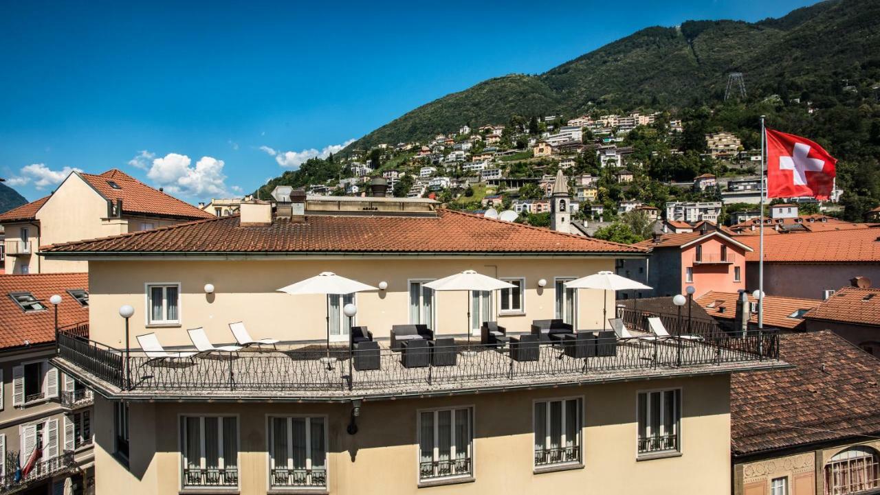 Residenze Dell'Angelo Hotell Locarno Exteriör bild