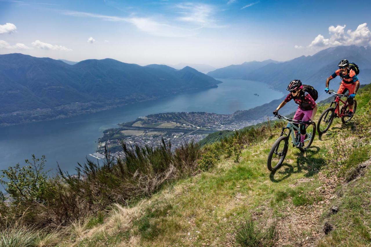 Residenze Dell'Angelo Hotell Locarno Exteriör bild