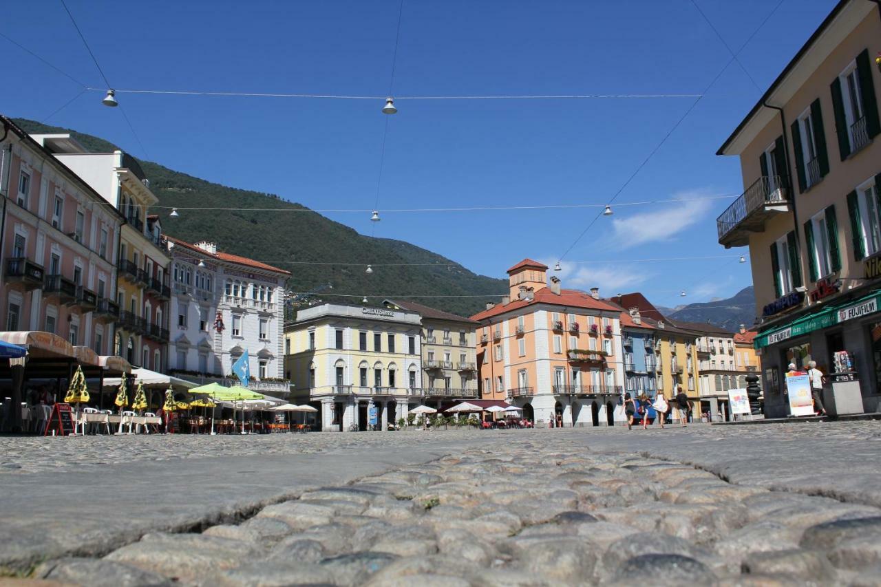 Residenze Dell'Angelo Hotell Locarno Exteriör bild